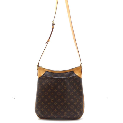 Louis Vuitton Odeon MM Monogram Shoulder Bag Canvas