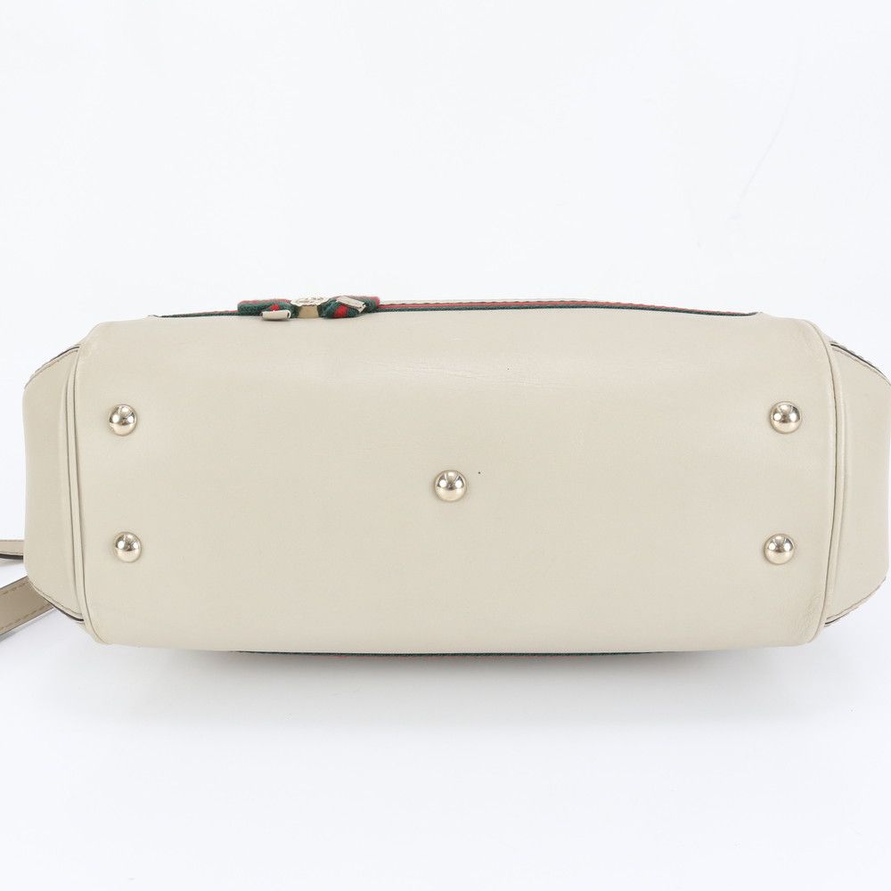 Gucci GG Canvas Sherry Mayfair Leather 2-Way Shoulder Bag — view 6