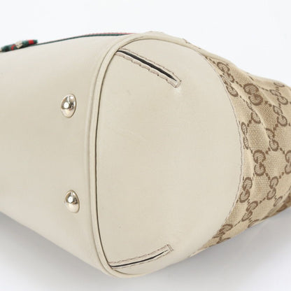 Gucci GG Canvas Sherry Mayfair Leather 2-Way Shoulder Bag — view 7