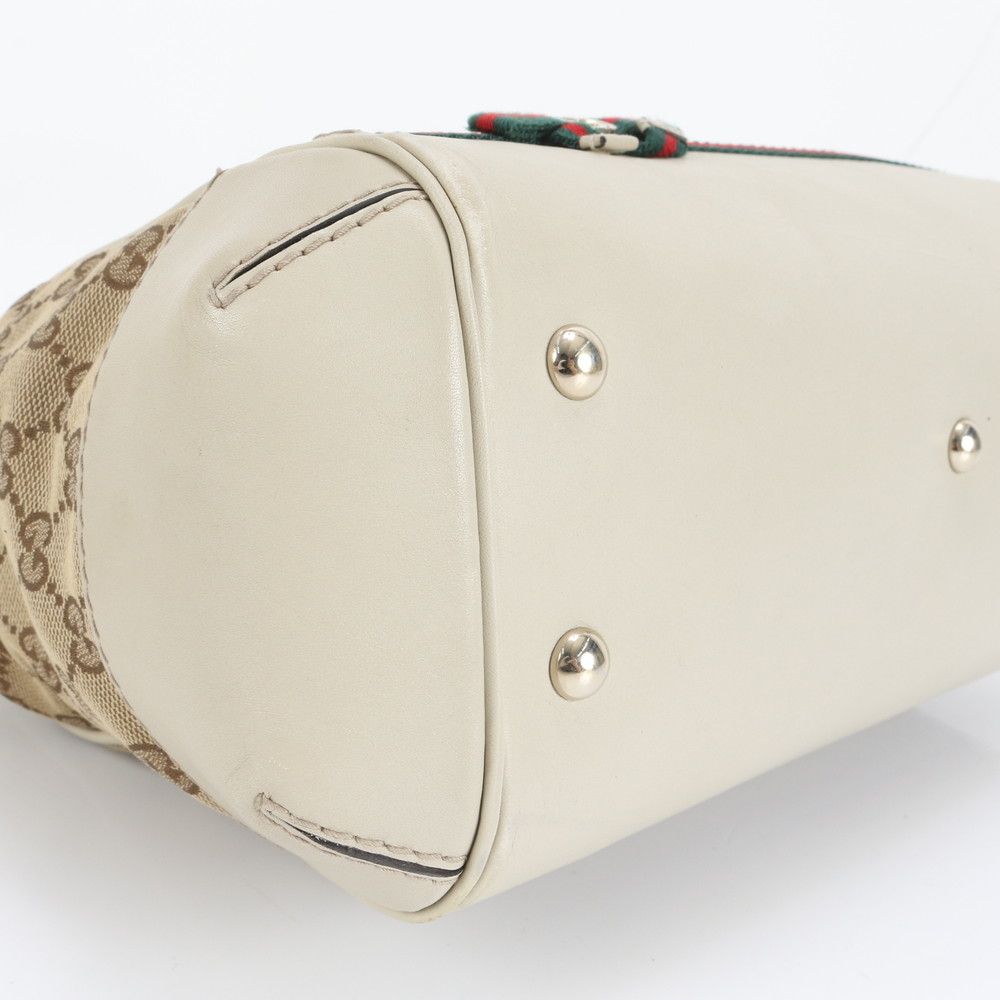 Gucci GG Canvas Sherry Mayfair Leather 2-Way Shoulder Bag — view 5