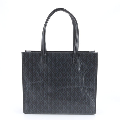 Dior Safari Leather Tote Shoulder Business Document Black — view 3