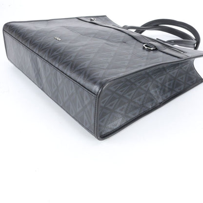 Dior Safari Leather Tote Shoulder Business Document Black — view 5