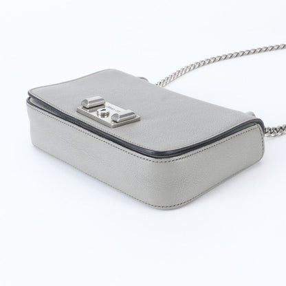 Miu Miu Leather 2-Way Chain Shoulder Bag Crossbody — view 5