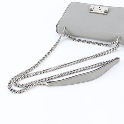 Miu Miu Leather 2-Way Chain Shoulder Bag Crossbody — view 4