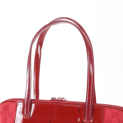 Gucci GG Canvas Leather Tote Shoulder — view 2