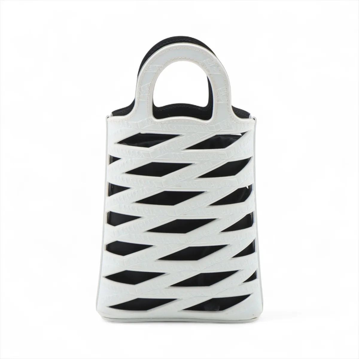 Balenciaga Neo Basket Leather 2-Way Shoulder Bag — view 2