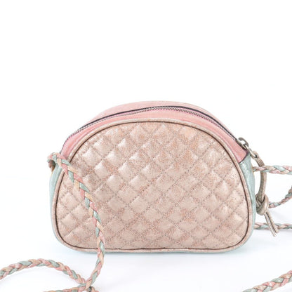 Gucci Horsebit Laminated Quilted Leather Shoulder Bag — view 3