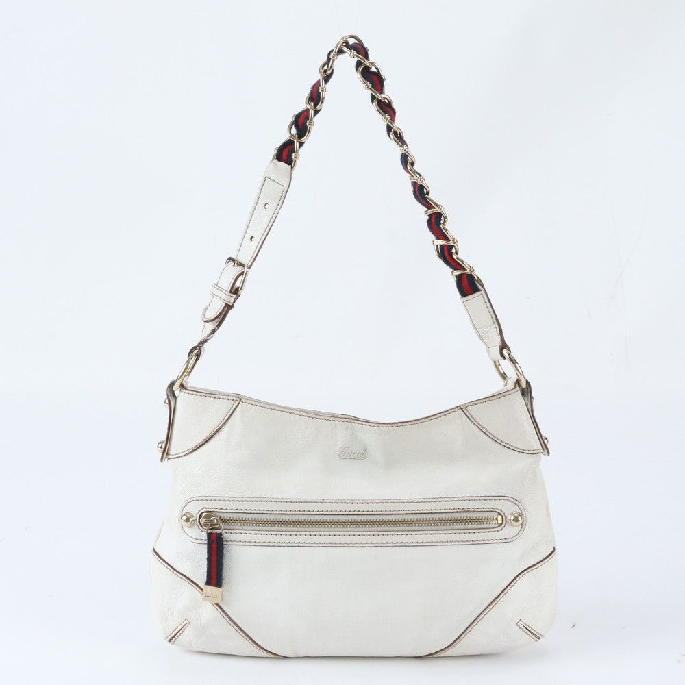 Gucci Sherry Line Leather Chain Shoulder Bag