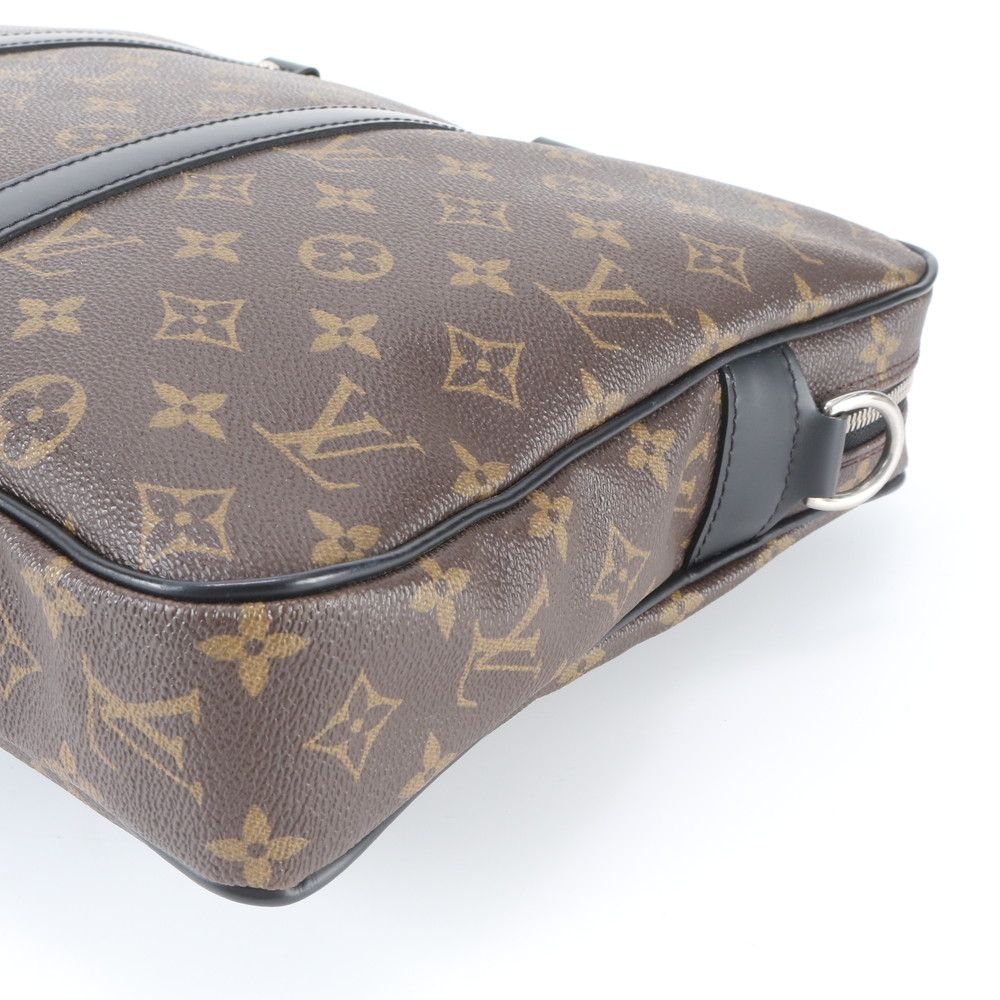 Louis Vuitton Monogram Macassar Porte Documents Voyage Business Bag — view 4