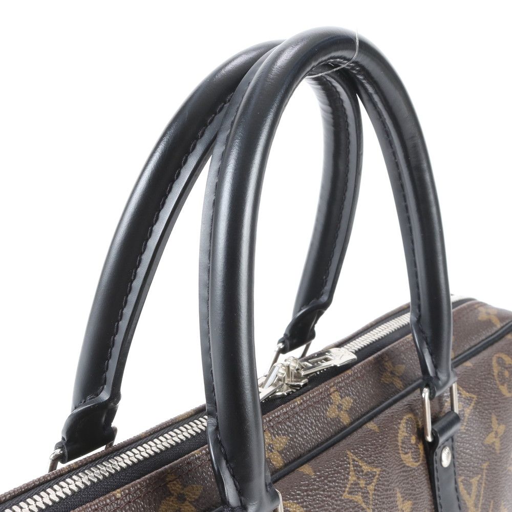 Louis Vuitton Monogram Macassar Porte Documents Voyage Business Bag — view 2