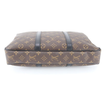 Louis Vuitton Monogram Macassar Porte Documents Voyage Business Bag — view 5