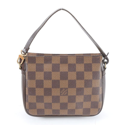 Louis Vuitton Damier Trousse Makeup Leather Handbag Tote — view 3