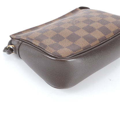 Louis Vuitton Damier Trousse Makeup Leather Handbag Tote — view 5