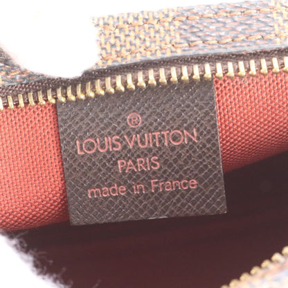 Louis Vuitton Damier Trousse Makeup Leather Handbag Tote — view 8