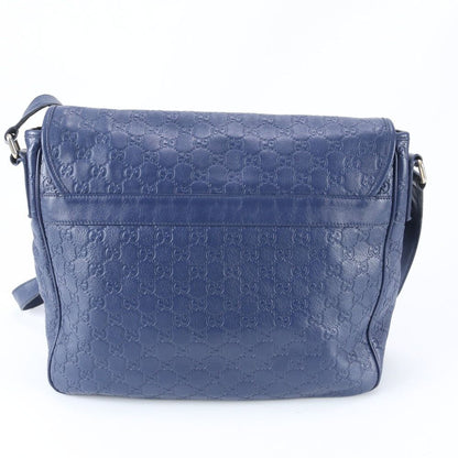 Gucci Guccissima Leather Shoulder Bag Crossbody Messenger — view 3