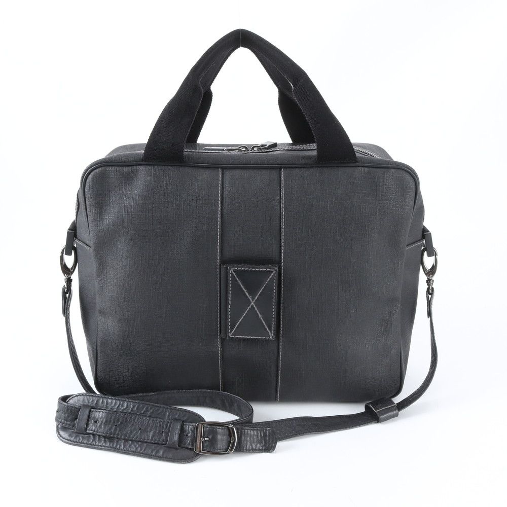 Gucci Interlocking G Leather 2-Way Business Bag Crossbody Document Bag — view 4