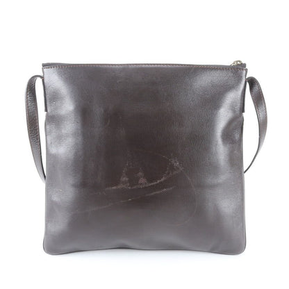 Louis Vuitton Utah Sac Plat Leather Shoulder Bag Messenger Brown — view 3