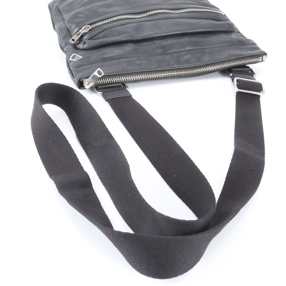 Dolce & Gabbana D&G Leather Shoulder Bag Crossbody Messenger Black — view 2