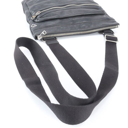 Dolce & Gabbana D&G Leather Shoulder Bag Crossbody Messenger Black — view 2