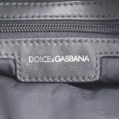 Dolce & Gabbana D&G Leather Shoulder Bag Crossbody Messenger Black — view 8
