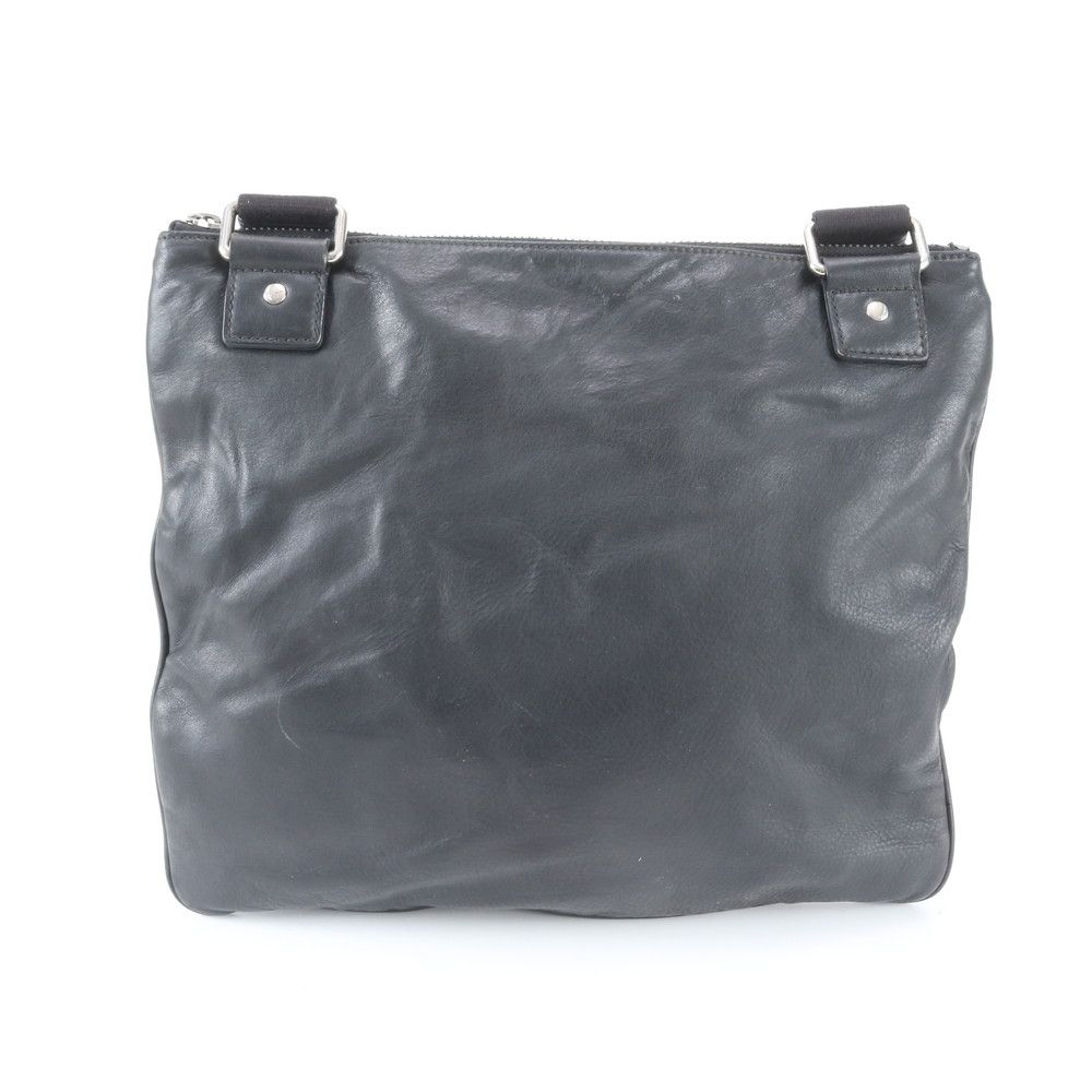 Dolce & Gabbana D&G Leather Shoulder Bag Crossbody Messenger Black — view 3