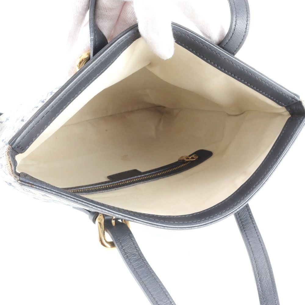 Louis Vuitton Monogram Mini Francoise Blue 2-Way Shoulder Bag — view 7