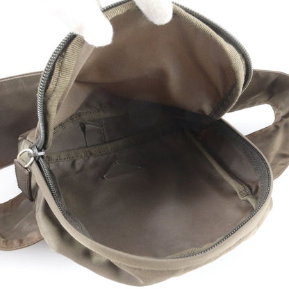 Prada Tessuto Nylon Triangle Logo Waist Bag Body Pouch — view 7