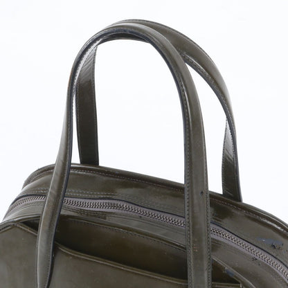 Loewe Padlock Leather Handbag Tote Brown — view 2