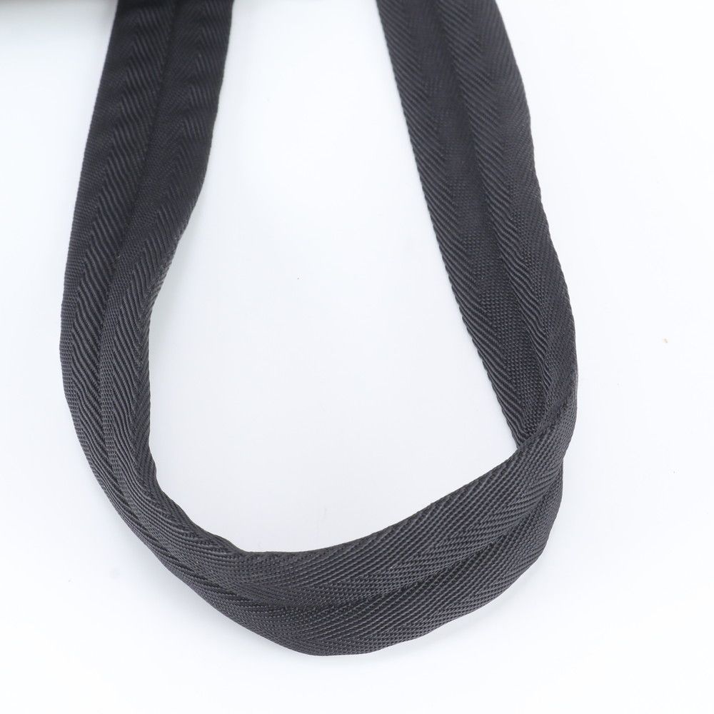 Prada Tessuto Nylon Triangle Logo Shoulder Bag Crossbody Messenger Black — view 2