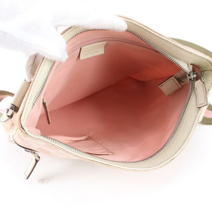 Gucci GG Canvas Sherry Line Leather Shoulder Bag — view 7