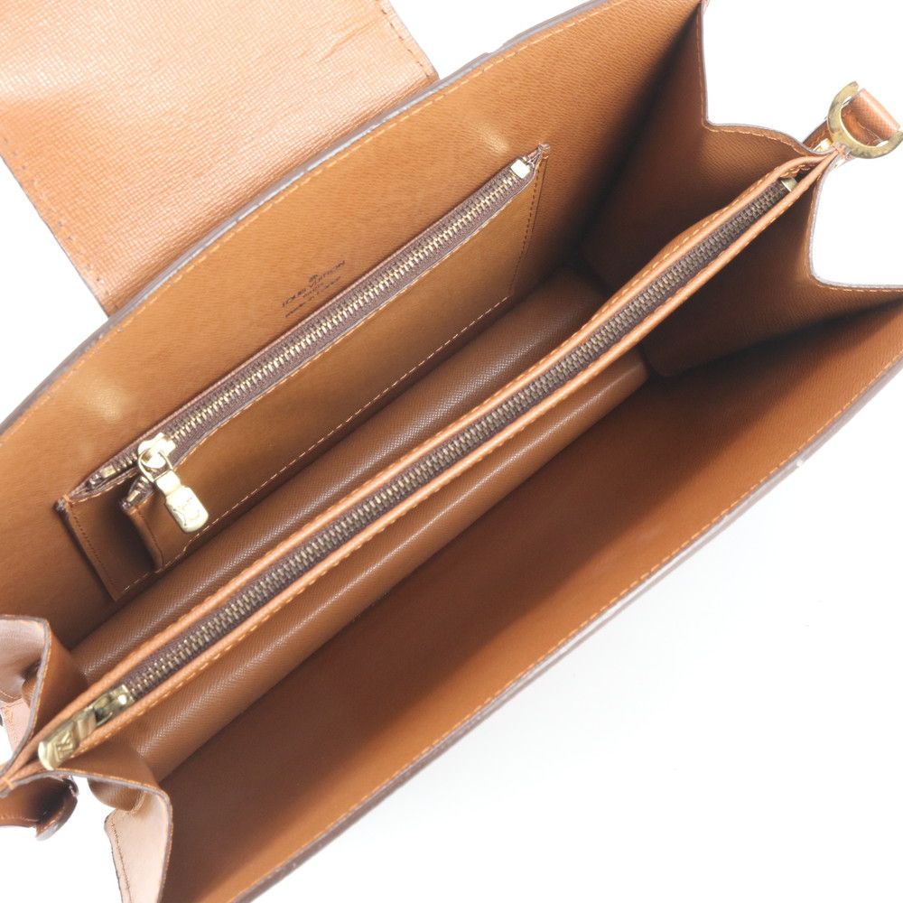 Louis Vuitton Monogram Courcel Leather Shoulder Bag — view 7