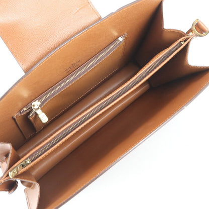 Louis Vuitton Monogram Courcel Leather Shoulder Bag — view 7