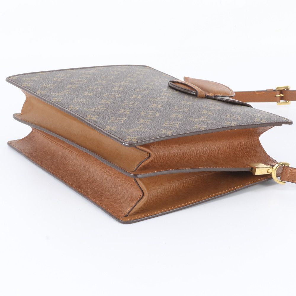 Louis Vuitton Monogram Courcel Leather Shoulder Bag — view 4