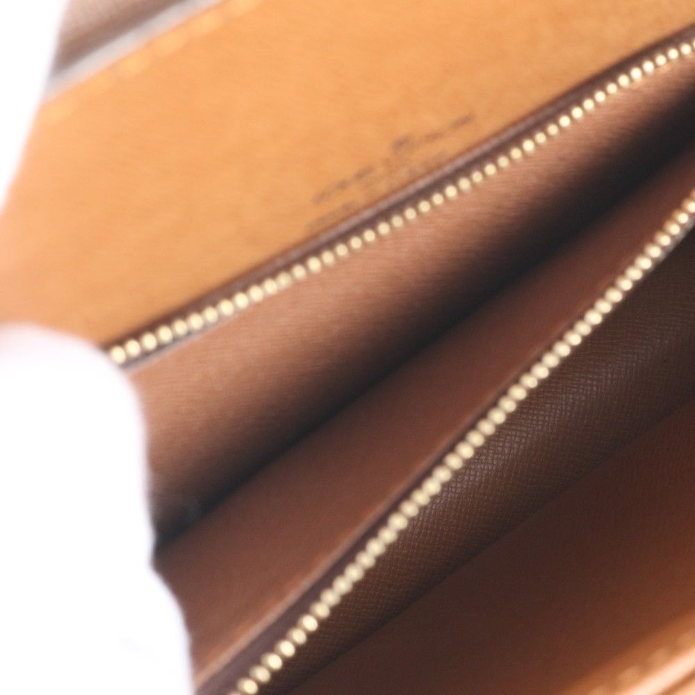 Louis Vuitton Monogram Courcel Leather Shoulder Bag — view 8