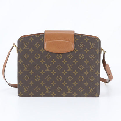 Louis Vuitton Monogram Courcel Leather Shoulder Bag — view 3