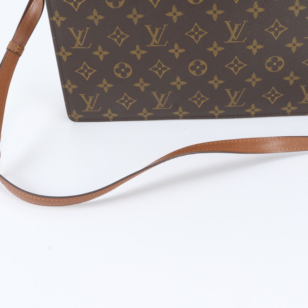 Louis Vuitton Monogram Courcel Leather Shoulder Bag — view 2