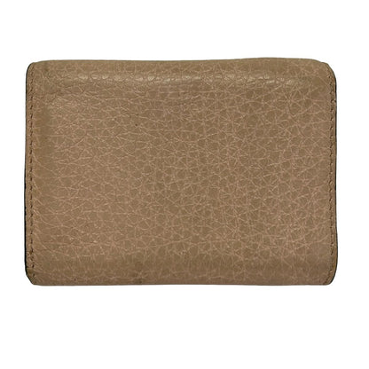 Fendi Trifold Wallet Peekaboo Light Pink Leather — view 2