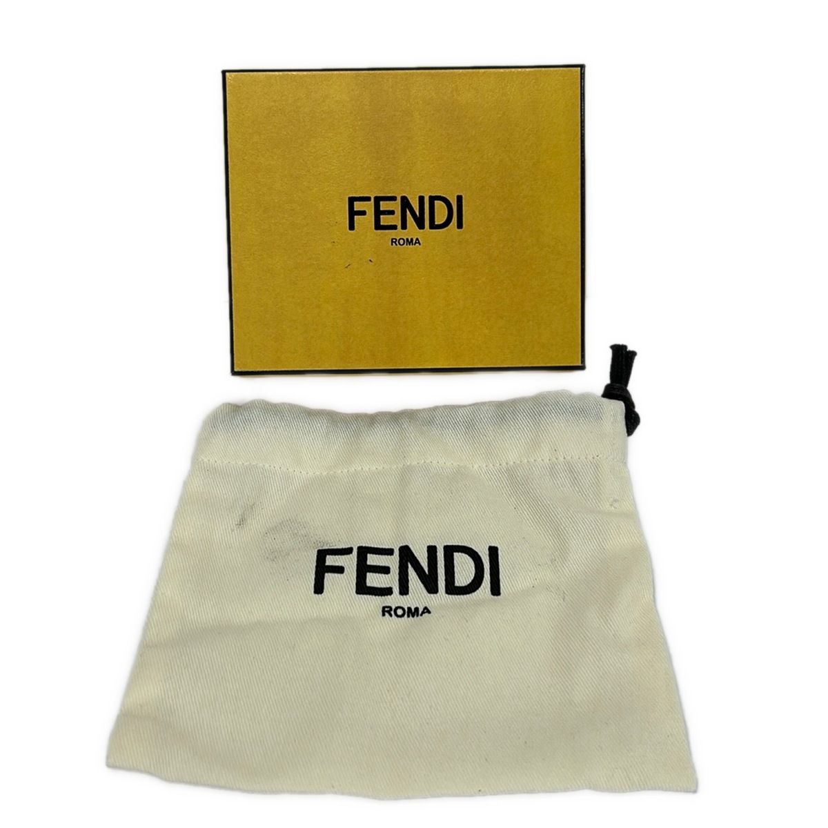 Fendi Trifold Wallet Peekaboo Light Pink Leather — view 6