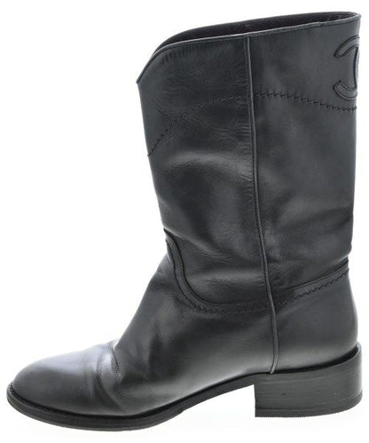 Chanel Boots Black — view 4