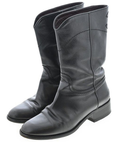 Chanel Boots Black