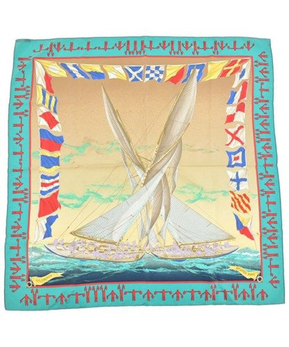 Hermes Bandana Scarf Beige