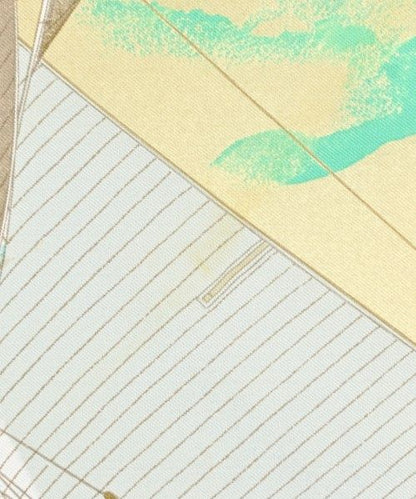 Hermes Bandana Scarf Beige — view 8