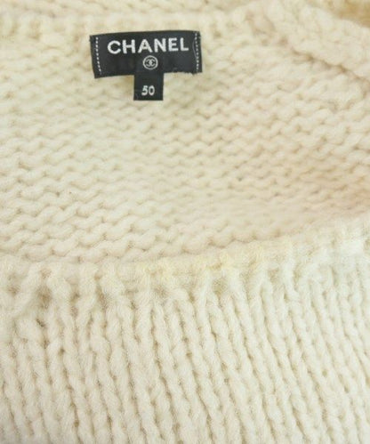 Chanel Knit Sweater White — view 7