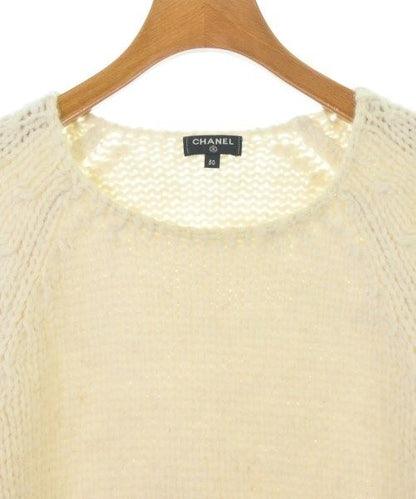 Chanel Knit Sweater White — view 4