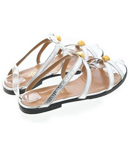 Hermes Sandals Silver — view 2