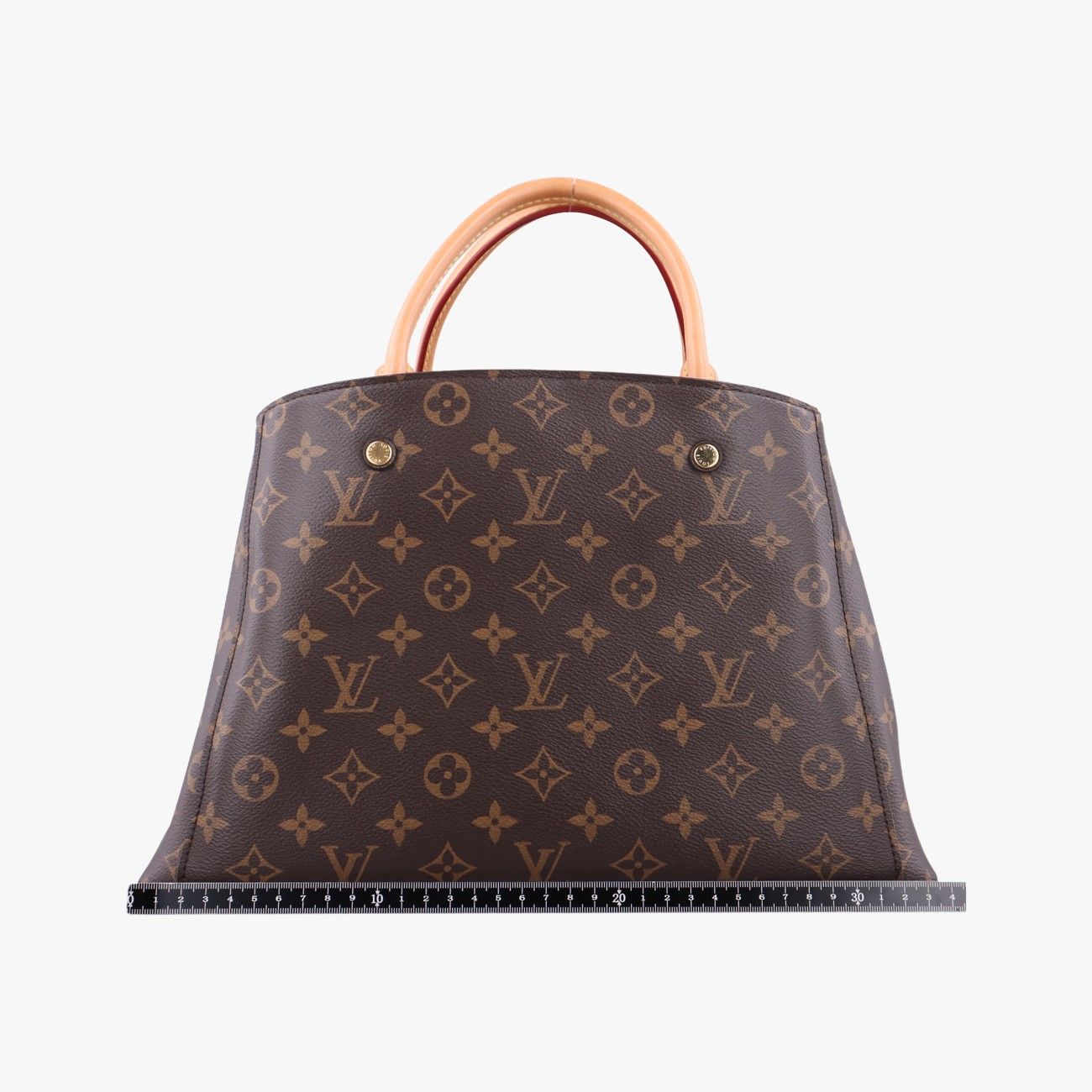 Louis Vuitton Montaigne MM Monogram Brown Canvas Shoulder Bag — view 2