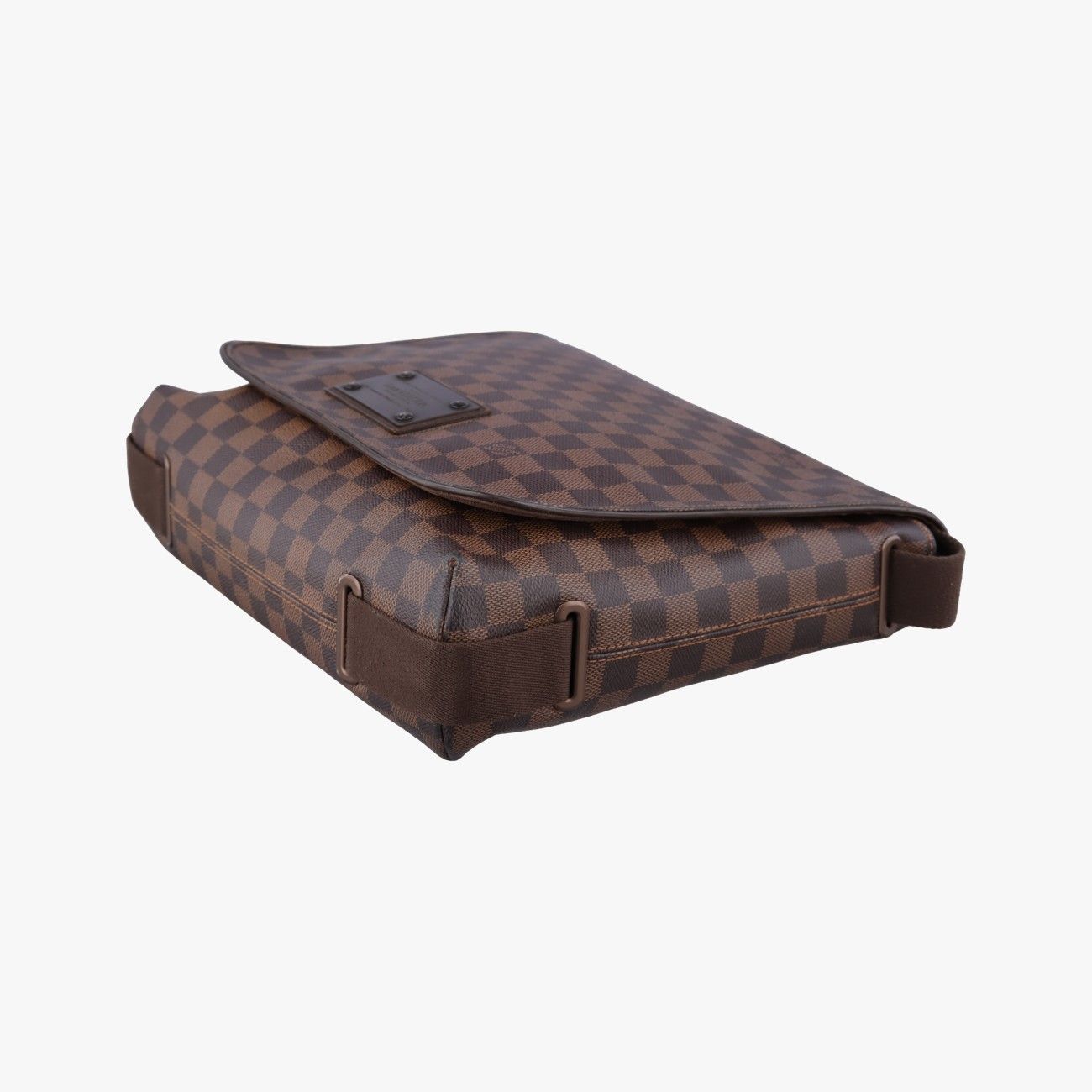 Louis Vuitton Brooklyn MM Ebene Damier Canvas Shoulder Bag — view 4