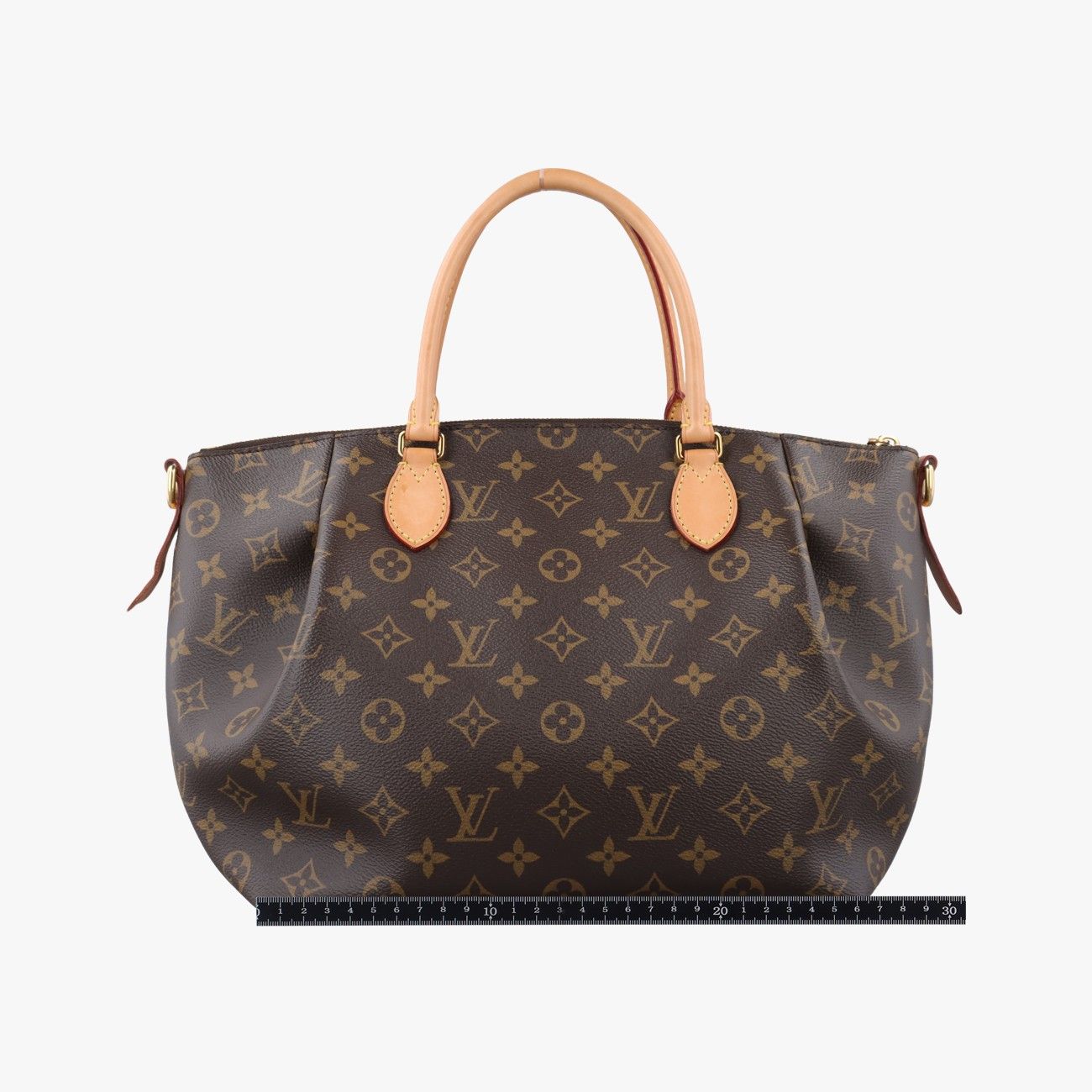 Louis Vuitton Turenne MM Monogram Brown Canvas Shoulder Bag — view 2