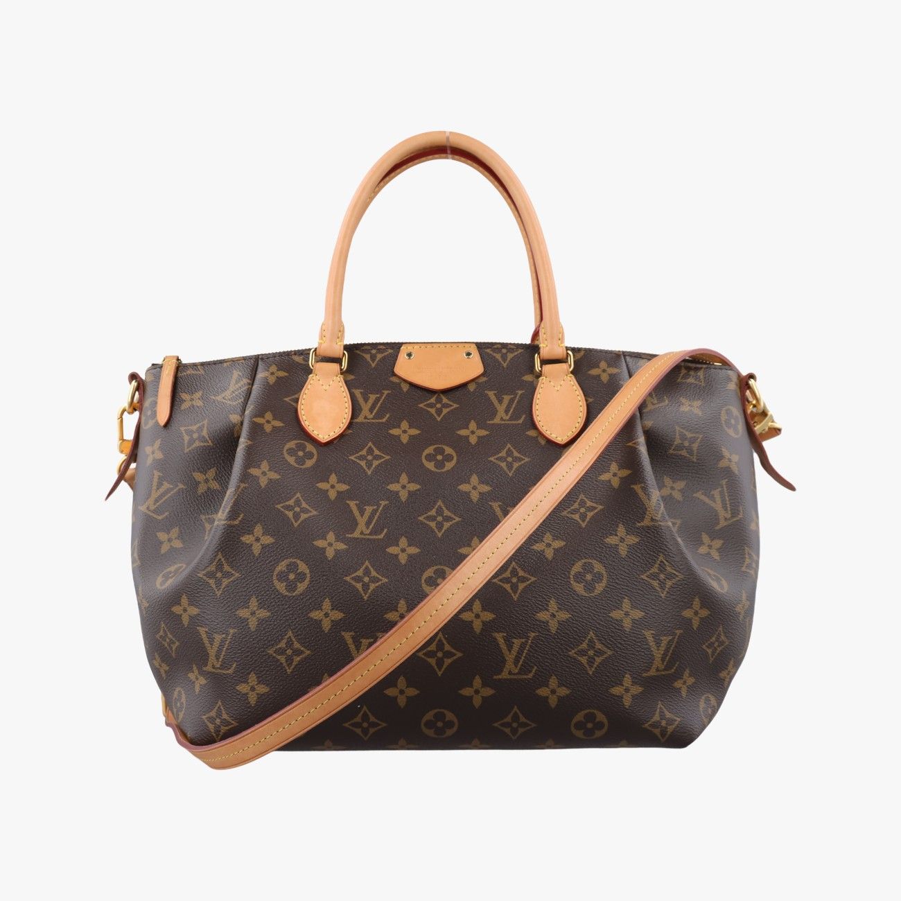 Louis Vuitton Turenne MM Monogram Brown Canvas Shoulder Bag