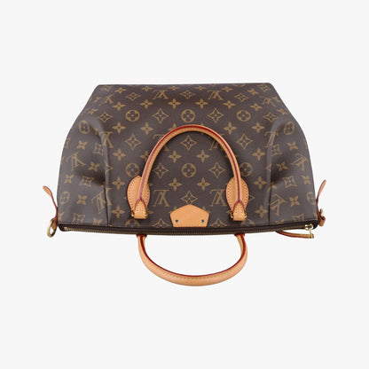 Louis Vuitton Turenne MM Monogram Brown Canvas Shoulder Bag — view 8